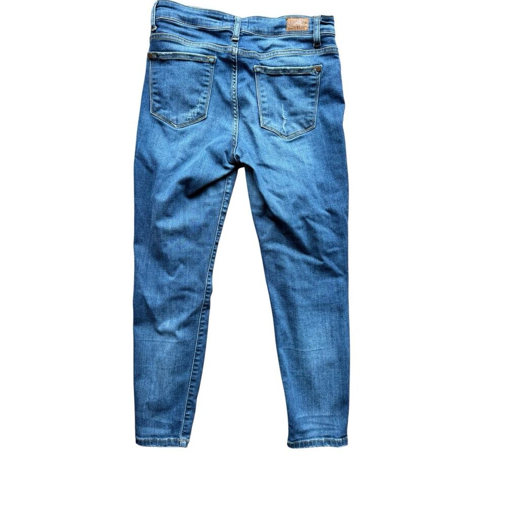 Judy Blue Women's Relaxed Fit Straight Medium Wash Denim Jeans Size 9/29 K02 - Picture 5 of 6